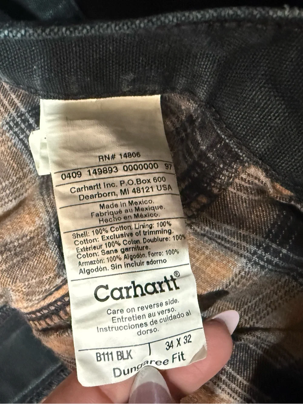 Carhartt vintage b111